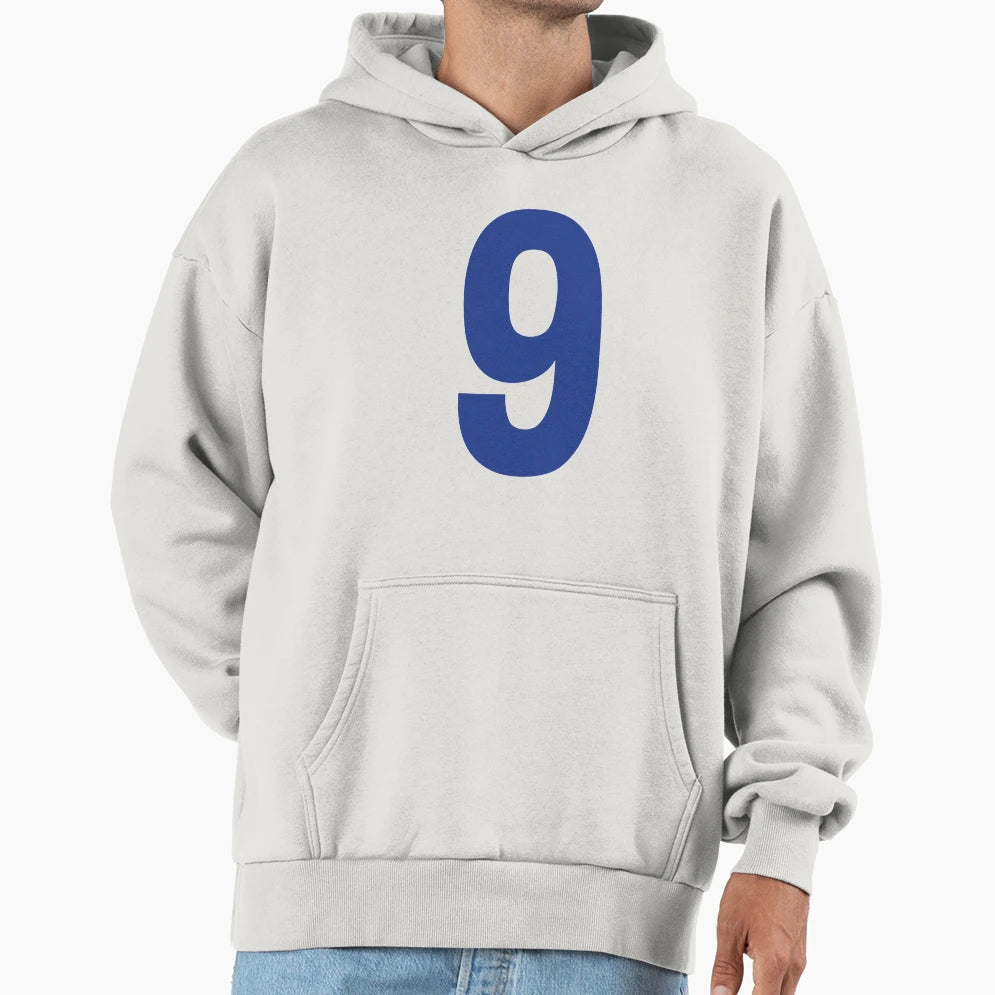9 Blue Hoodie - Novelty Apparel Men Women - T-Shirt, Sweatshirt, Hoodie