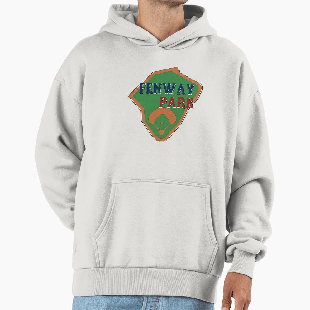 Fenway Park Hoodie - Minimalist Print for Adults - T-Shirt, Sweatshirt, Hoodie