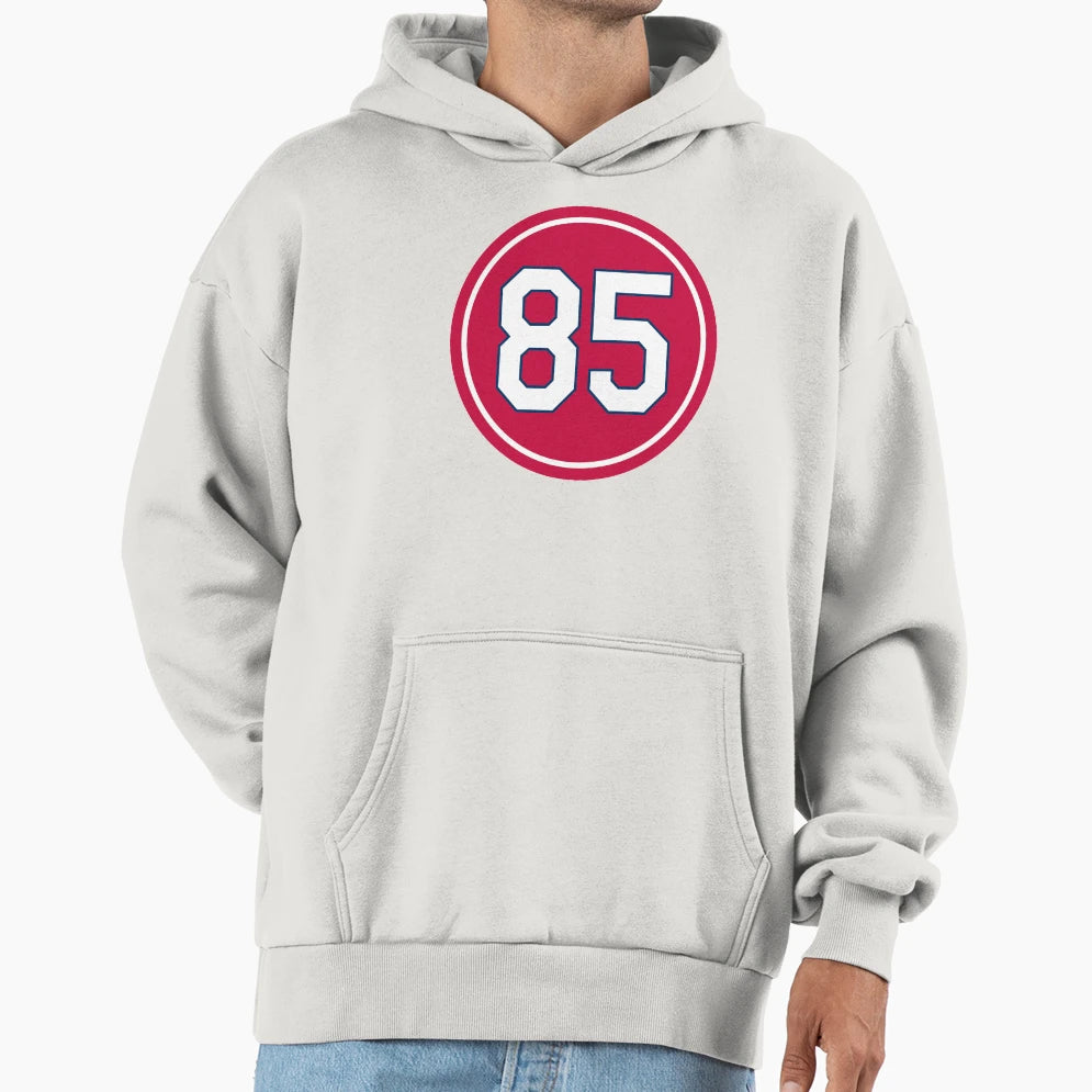 Augustus Busch 85 Jersey Number Hoodie - Streetwear Style Men Women - T-Shirt, Sweatshirt, Hoodie