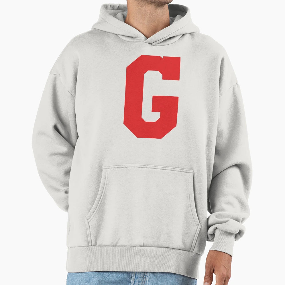 Alphabet Red G Sports Letter G Hoodie - Graphic Print Men Women - T-Shirt, Sweatshirt, Hoodie