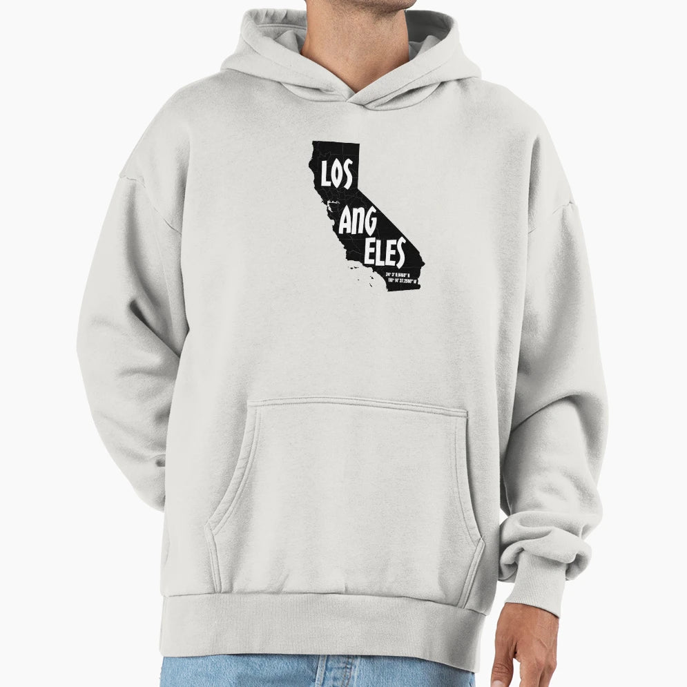 Los Angeles Hoodie - Graphic Print Men Women - T-Shirt, Sweatshirt, Hoodie