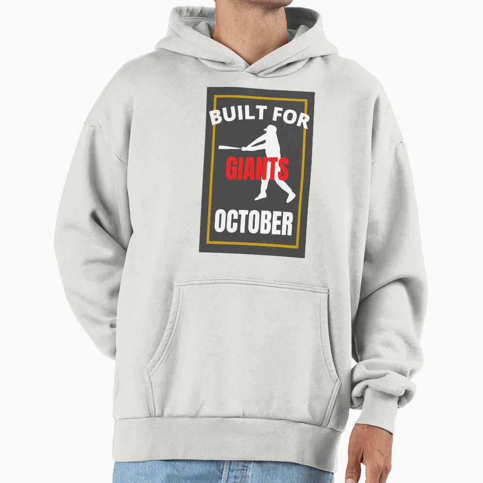 Built October Cardinals Hoodie - Novelty Apparel Unisex - T-Shirt, Sweatshirt, Hoodie