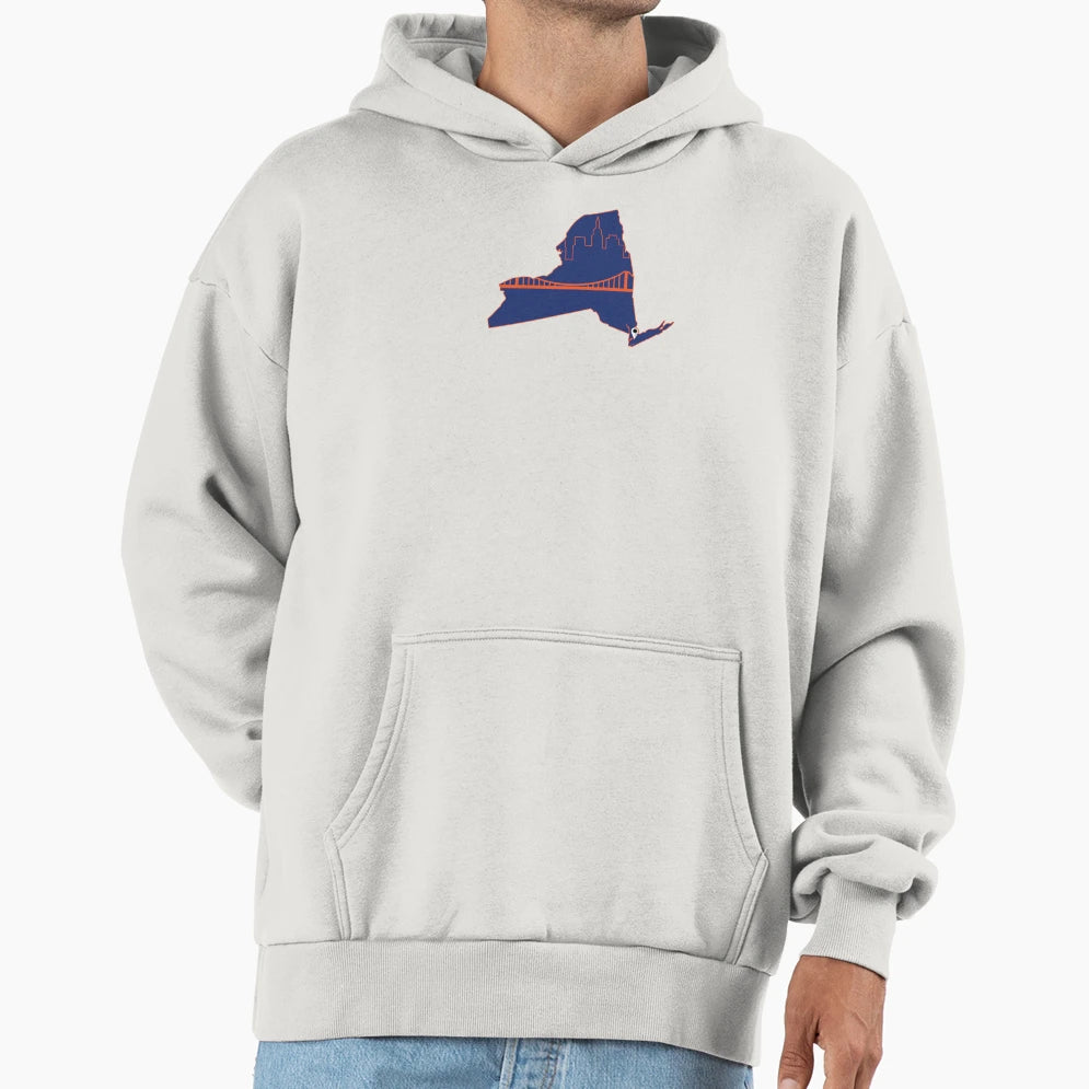 New York Baseball Hoodie - Streetwear Style Unisex - T-Shirt, Sweatshirt, Hoodie