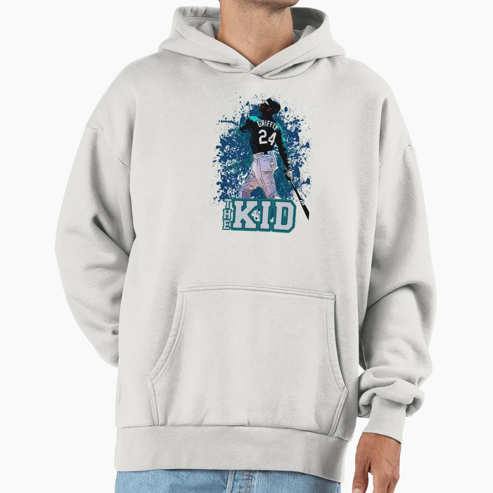 Ken Grifey Jr 24 Hoodie - Aesthetic Graphic Unisex - T-Shirt, Sweatshirt, Hoodie