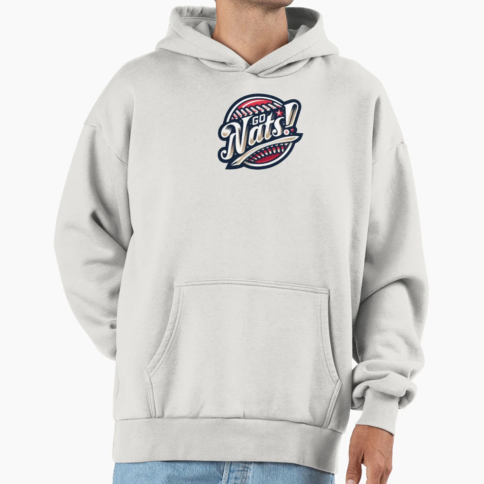 Go Nats Hoodie - Graphic Print for Adults - T-Shirt, Sweatshirt, Hoodie