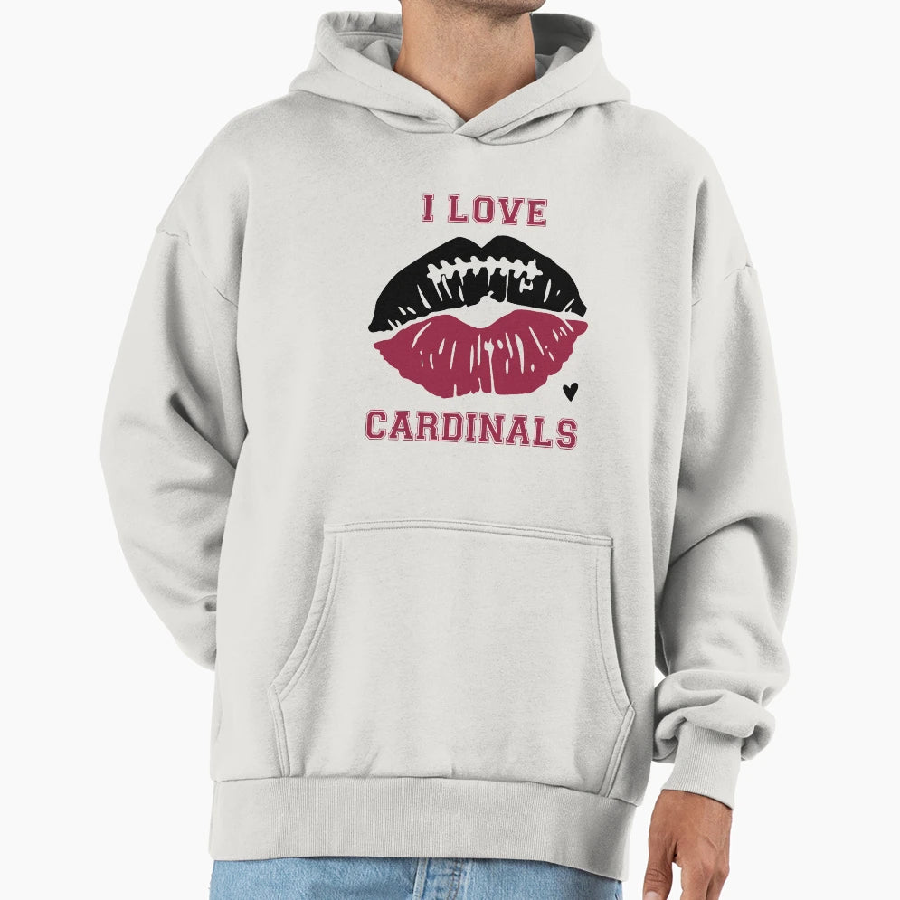 I Love Cardinals Hoodie - Unique Graphic Men Women - T-Shirt, Sweatshirt, Hoodie