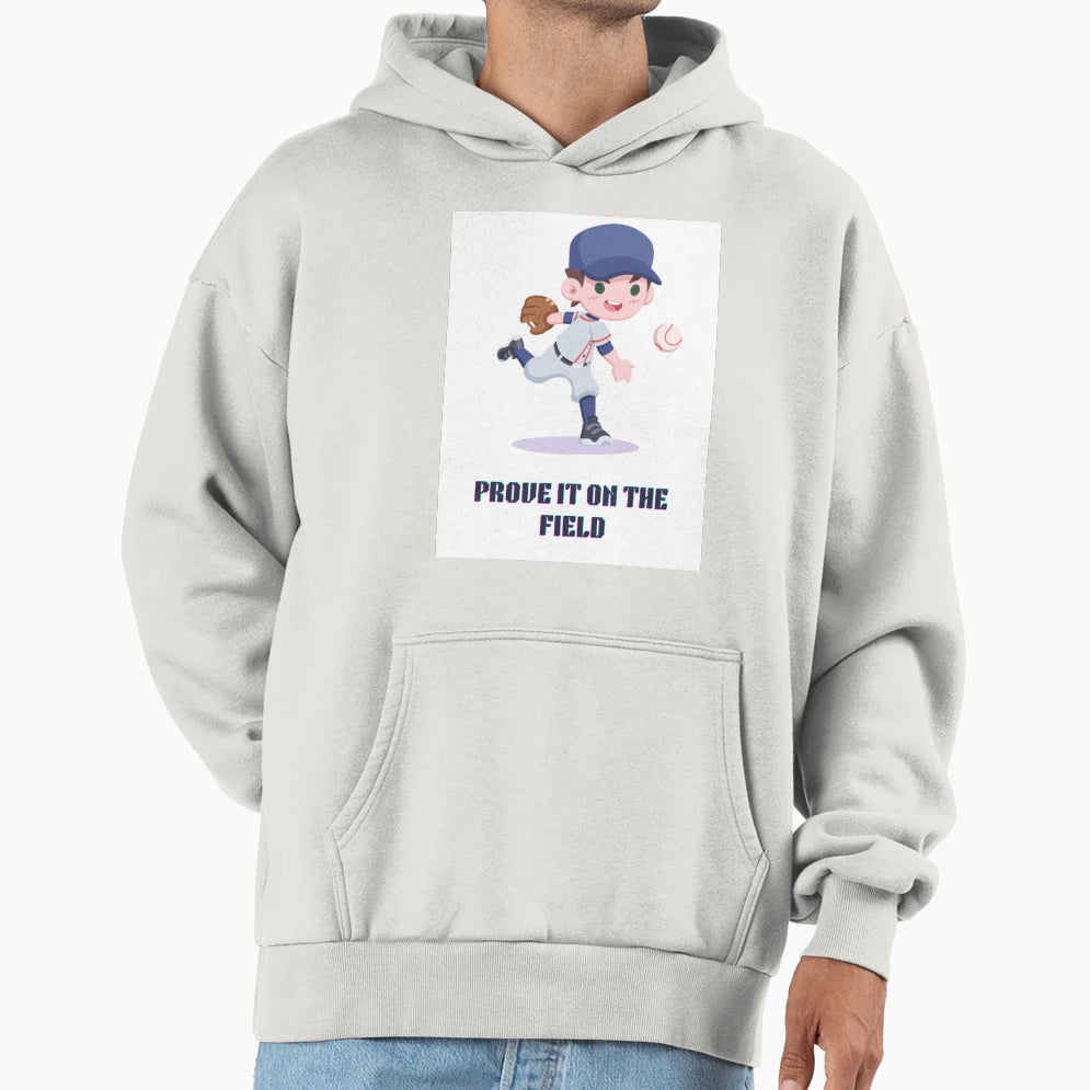 Baseball Collections Hoodie - Casual Everyday Wear Men Women - T-Shirt, Sweatshirt, Hoodie