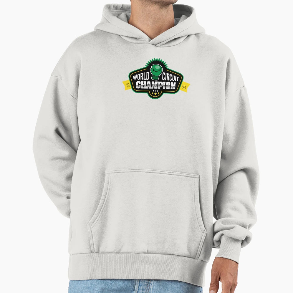 World Circuit Champion Punch Out Little Hoodie - Graphic Print for Adults - T-Shirt, Sweatshirt, Hoodie