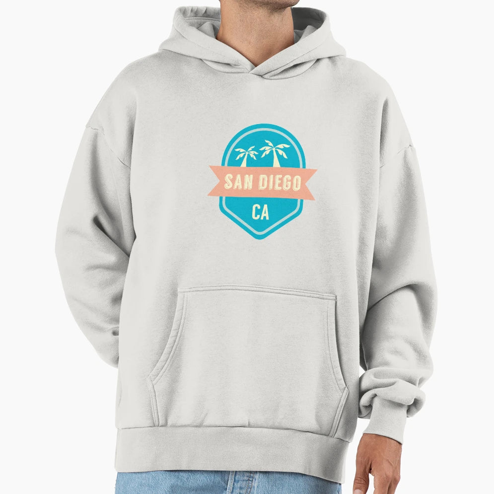 San Diego Ca Hoodie - Novelty Apparel Men Women - T-Shirt, Sweatshirt, Hoodie