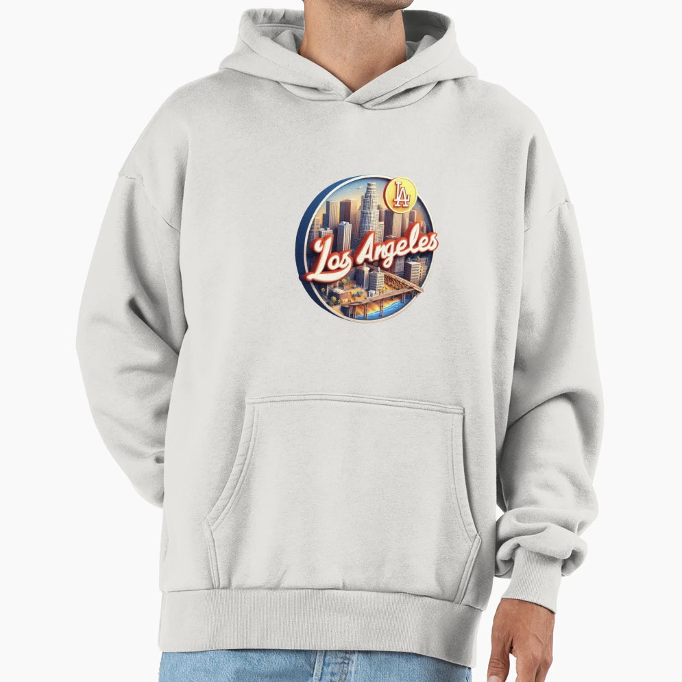 Los Angeles Tapestry Cultures Dreams Hoodie - Fun Novelty Design Men Women - T-Shirt, Sweatshirt, Hoodie
