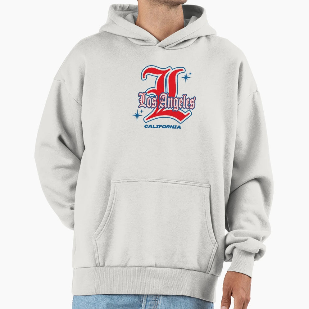 Los Angeles California Varsity Hoodie - Streetwear Style Men Women - T-Shirt, Sweatshirt, Hoodie