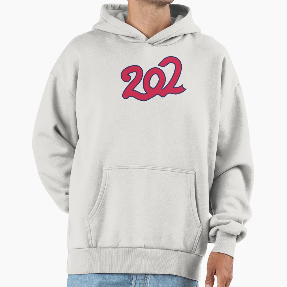 Hot Hot Hot Washington Baseball 202 Area Hoodie - Graphic Print Men Women - T-Shirt, Sweatshirt, Hoodie