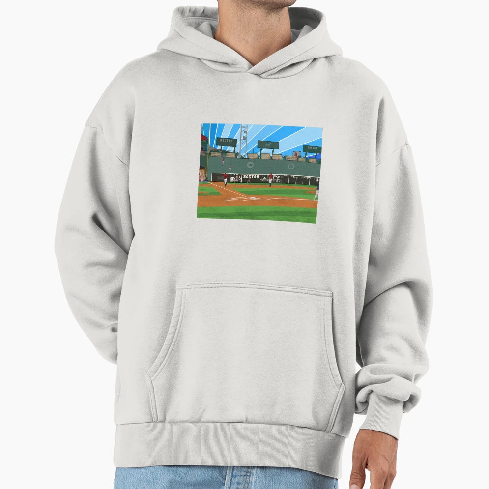 Climbing Green Monster Fenway Park Hoodie - Streetwear Style Men Women - T-Shirt, Sweatshirt, Hoodie