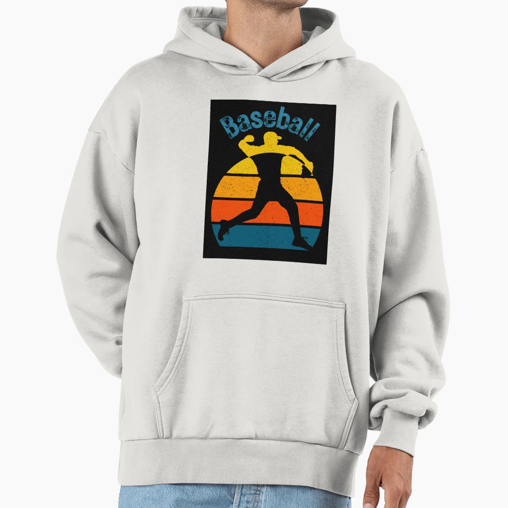 Baseball Baseball Baseball Fan Baseball Hoodie - Graphic Print Unisex - T-Shirt, Sweatshirt, Hoodie