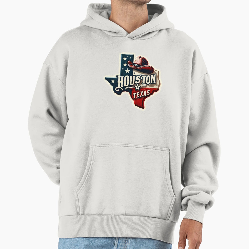 Houston Texast T-Shirt - Graphic Print Unisex - T-Shirt, Sweatshirt, Hoodie