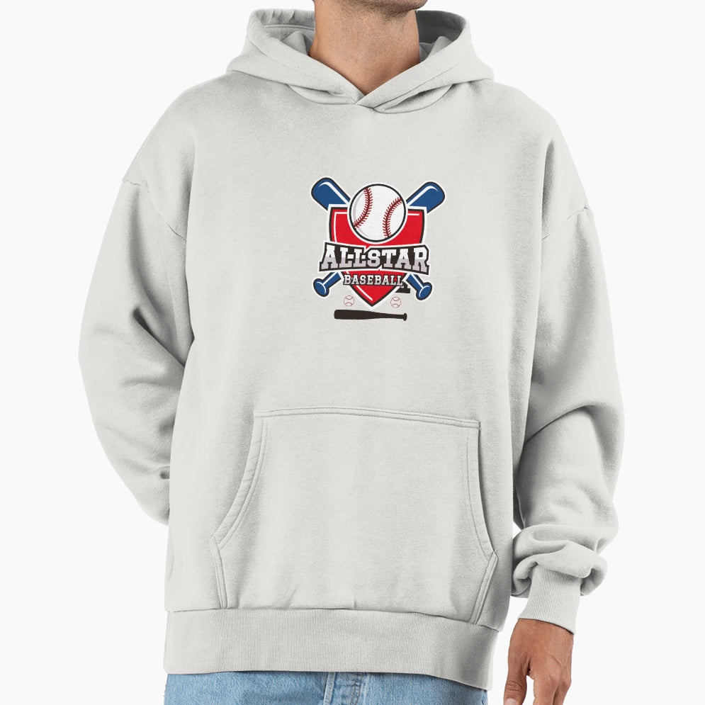 Funny Baseball Hoodie - Streetwear Style Men Women - T-Shirt, Sweatshirt, Hoodie
