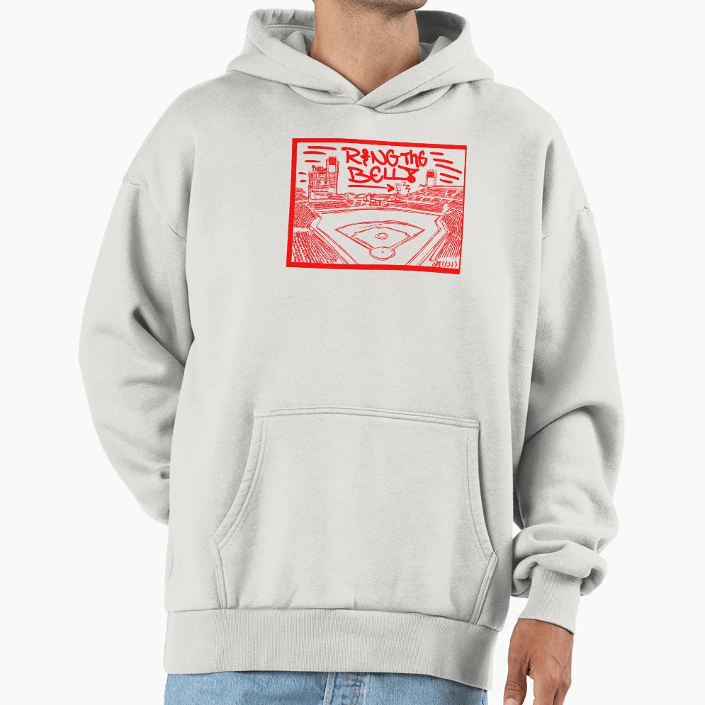 Ring Bell Hoodie - Fun Novelty Design for Adults - T-Shirt, Sweatshirt, Hoodie