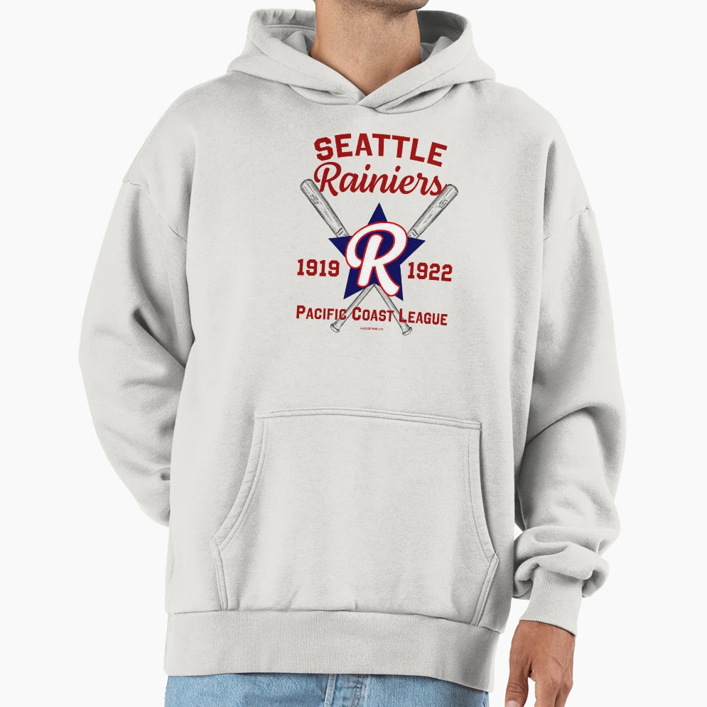 Seattle Rainiers Fan Hoodie - Novelty Apparel Unisex - T-Shirt, Sweatshirt, Hoodie