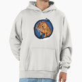 Tiger Uroboros Hoodie - Aesthetic Graphic for Adults - T-Shirt, Sweatshirt, Hoodie