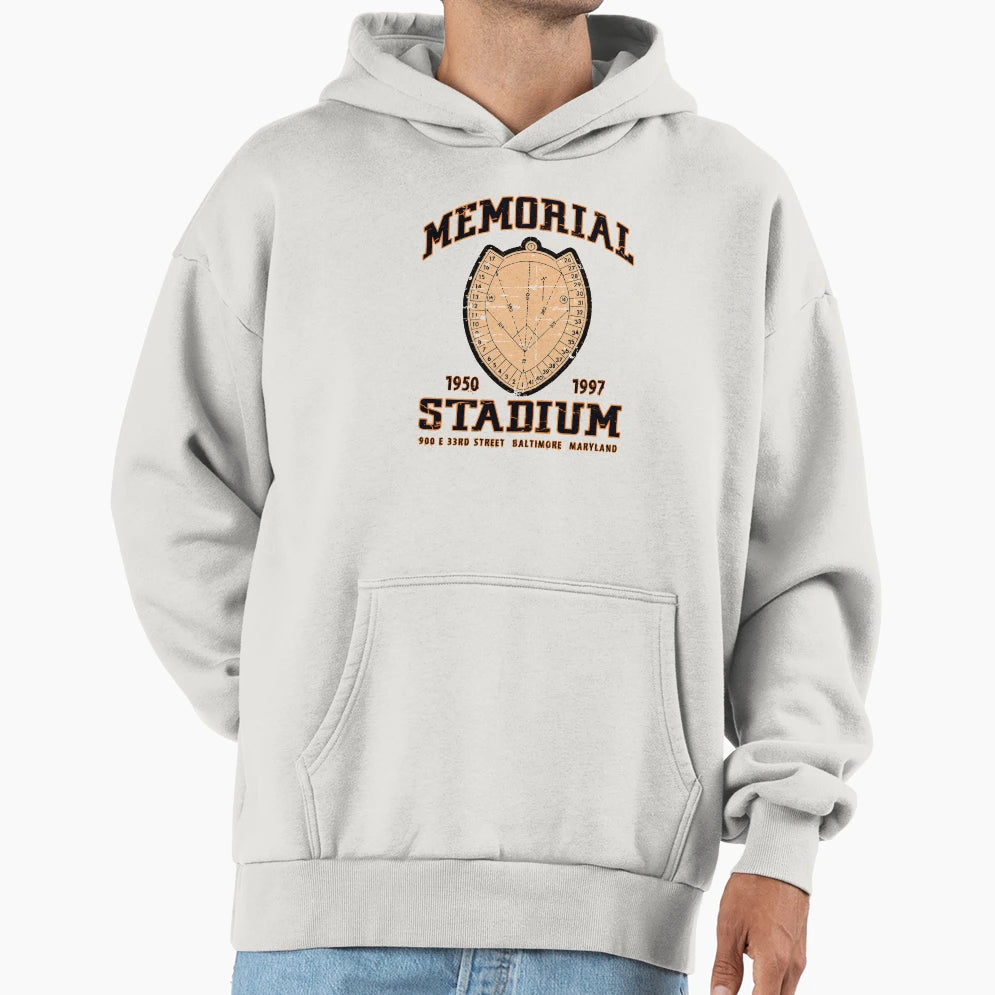 Memorial Stadium Hoodie - Graphic Print for Adults - T-Shirt, Sweatshirt, Hoodie