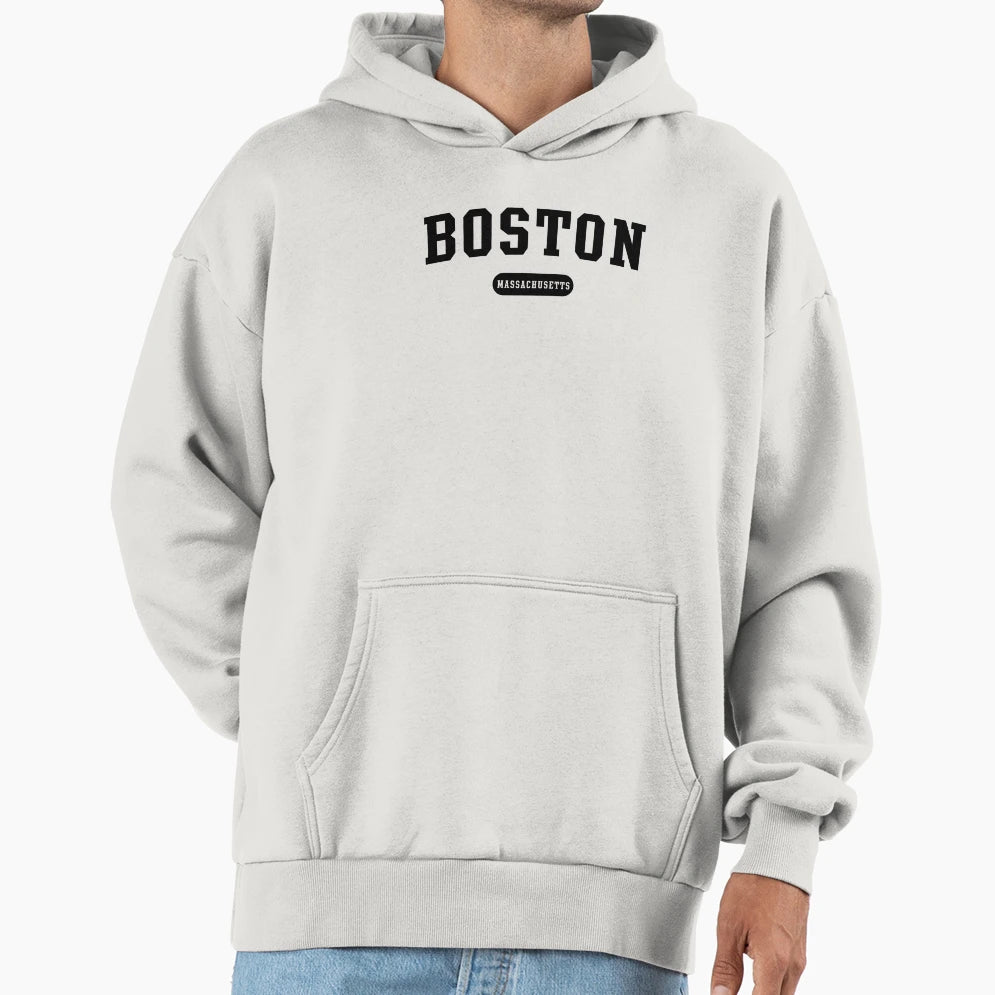 Boston Ma Hoodie - Fun Novelty Design Men Women - T-Shirt, Sweatshirt, Hoodie