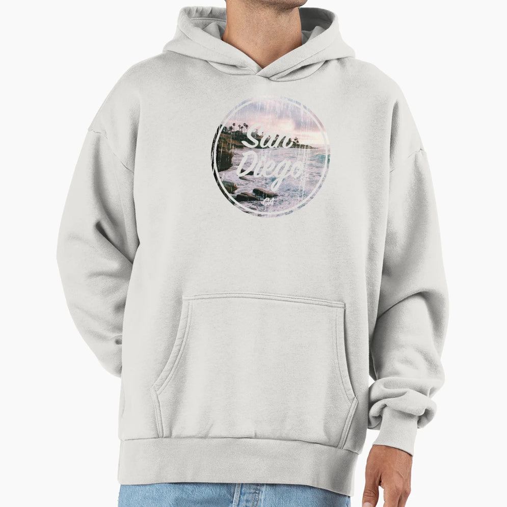Rugged San Diego Hoodie - Novelty Apparel Men Women - T-Shirt, Sweatshirt, Hoodie