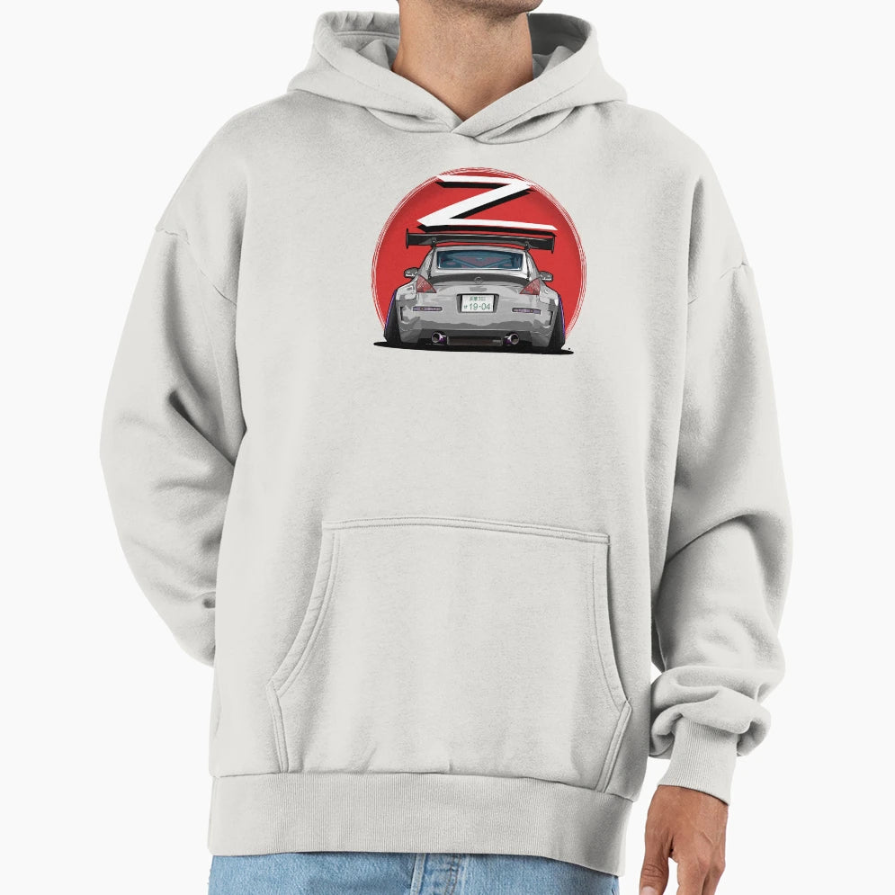 Nismo Fairlady 350Z Z33 Gray Hoodie - Fun Novelty Design Men Women - T-Shirt, Sweatshirt, Hoodie