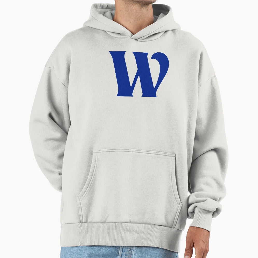 Letter W Hoodie - Minimalist Print Unisex - T-Shirt, Sweatshirt, Hoodie