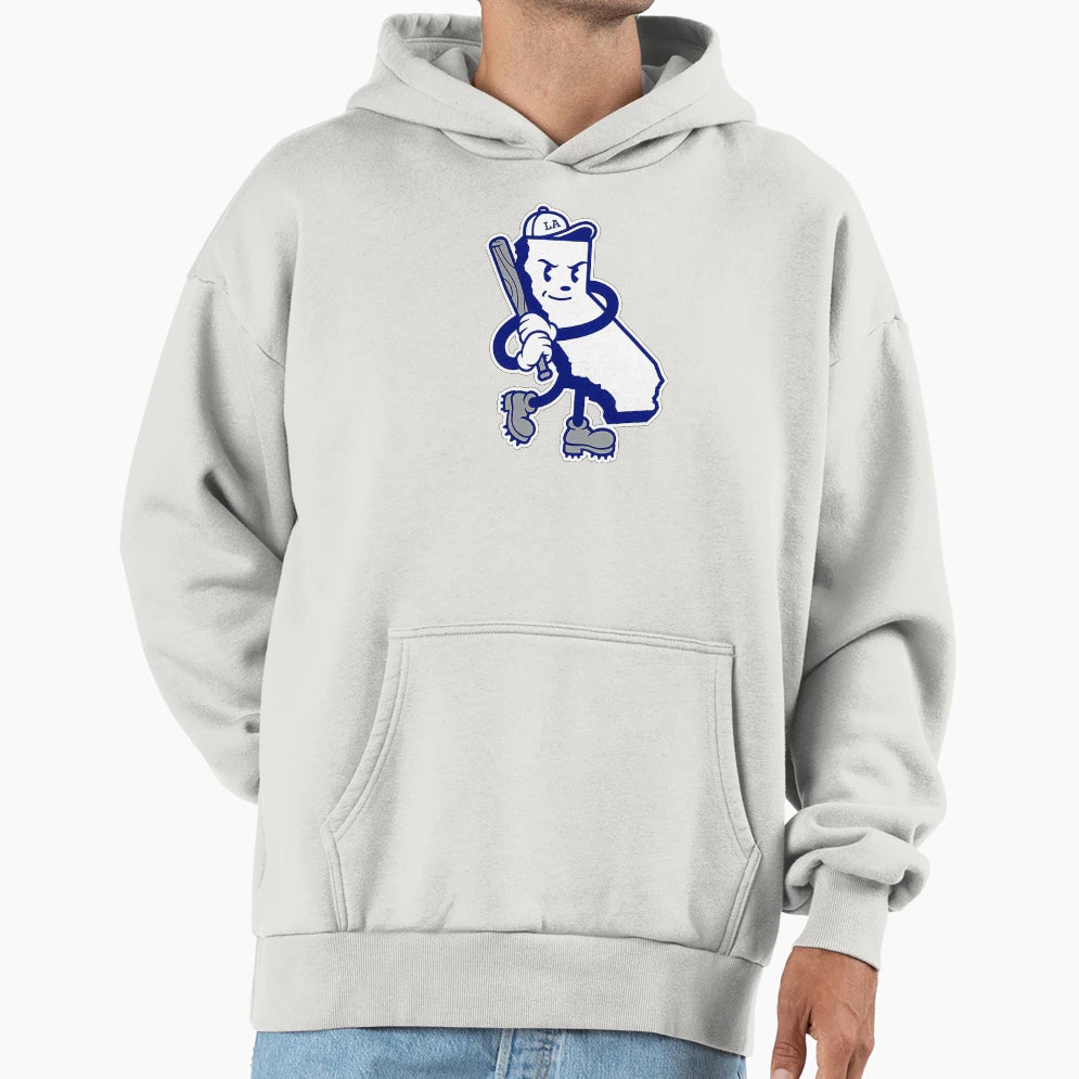 Los Angeles Baseball State Hoodie - Graphic Print Men Women - T-Shirt, Sweatshirt, Hoodie
