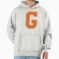 Alphabet Orange G Sports Letter G Hoodie - Fun Novelty Design for Adults - T-Shirt, Sweatshirt, Hoodie