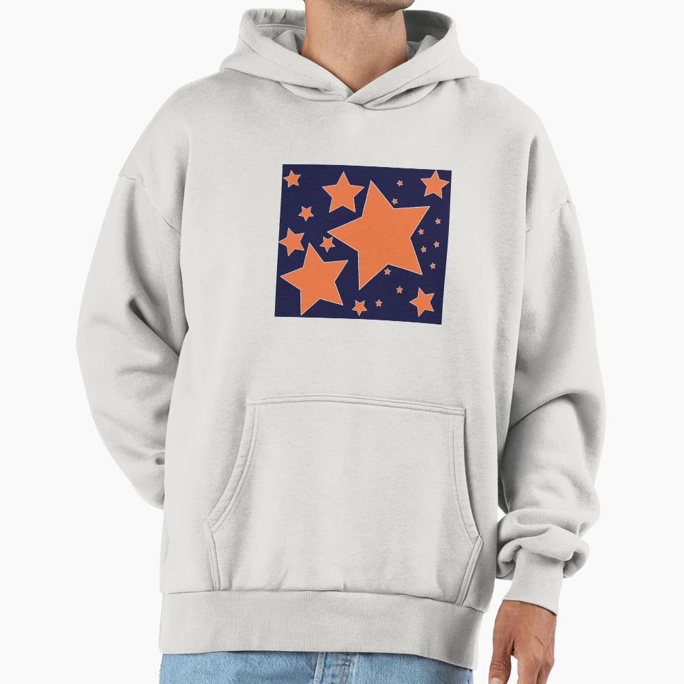 Star Blue Hoodie - Streetwear Style Men Women - T-Shirt, Sweatshirt, Hoodie