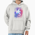 Blue Vs Red Hoodie - Custom Art Print Unisex - T-Shirt, Sweatshirt, Hoodie