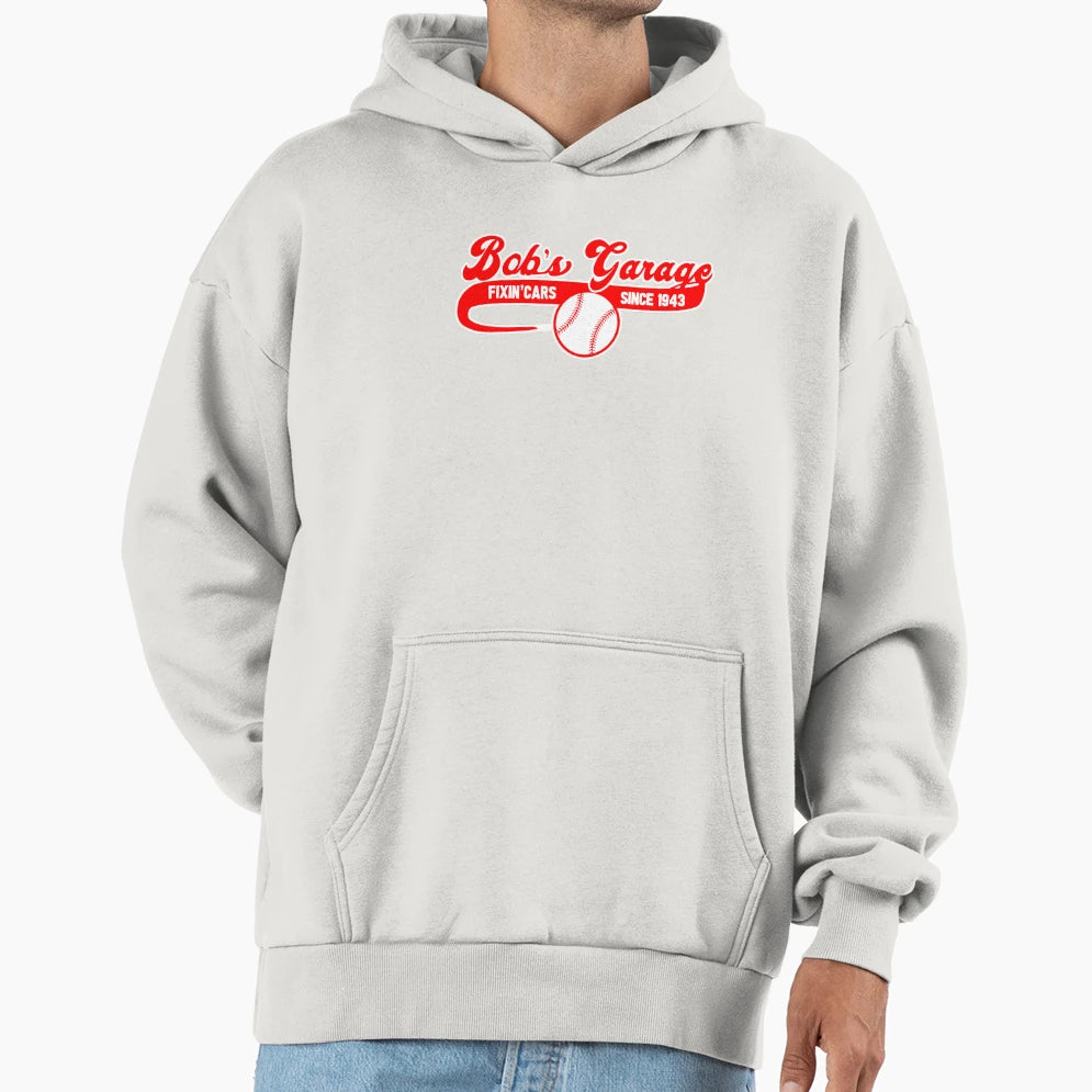 Bobs Garage Hoodie - Graphic Print for Adults - T-Shirt, Sweatshirt, Hoodie