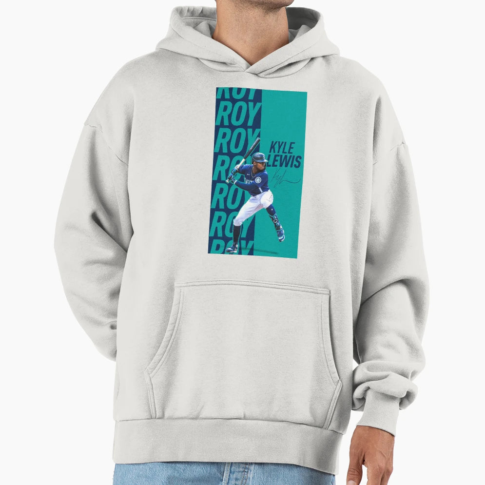 Kyle Lewis Hoodie - Custom Art Print for Adults - T-Shirt, Sweatshirt, Hoodie