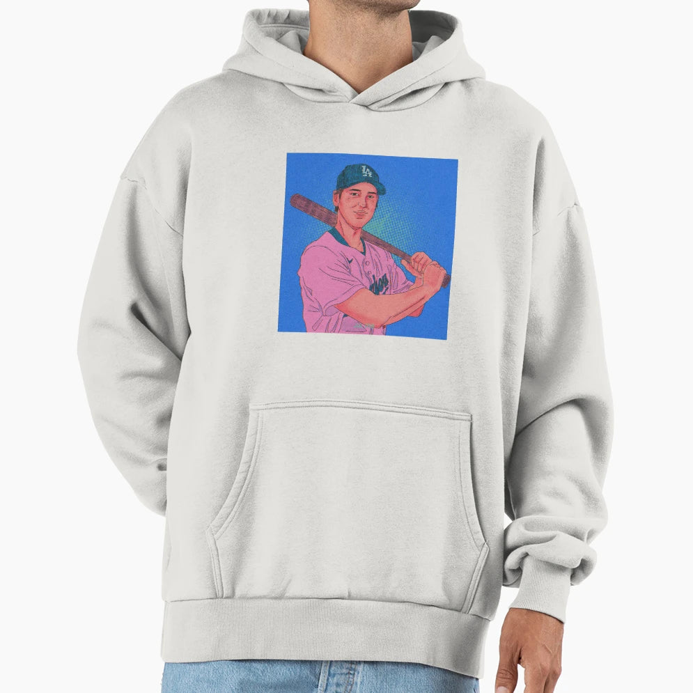 Blue Hoodie - Graphic Print Unisex - T-Shirt, Sweatshirt, Hoodie