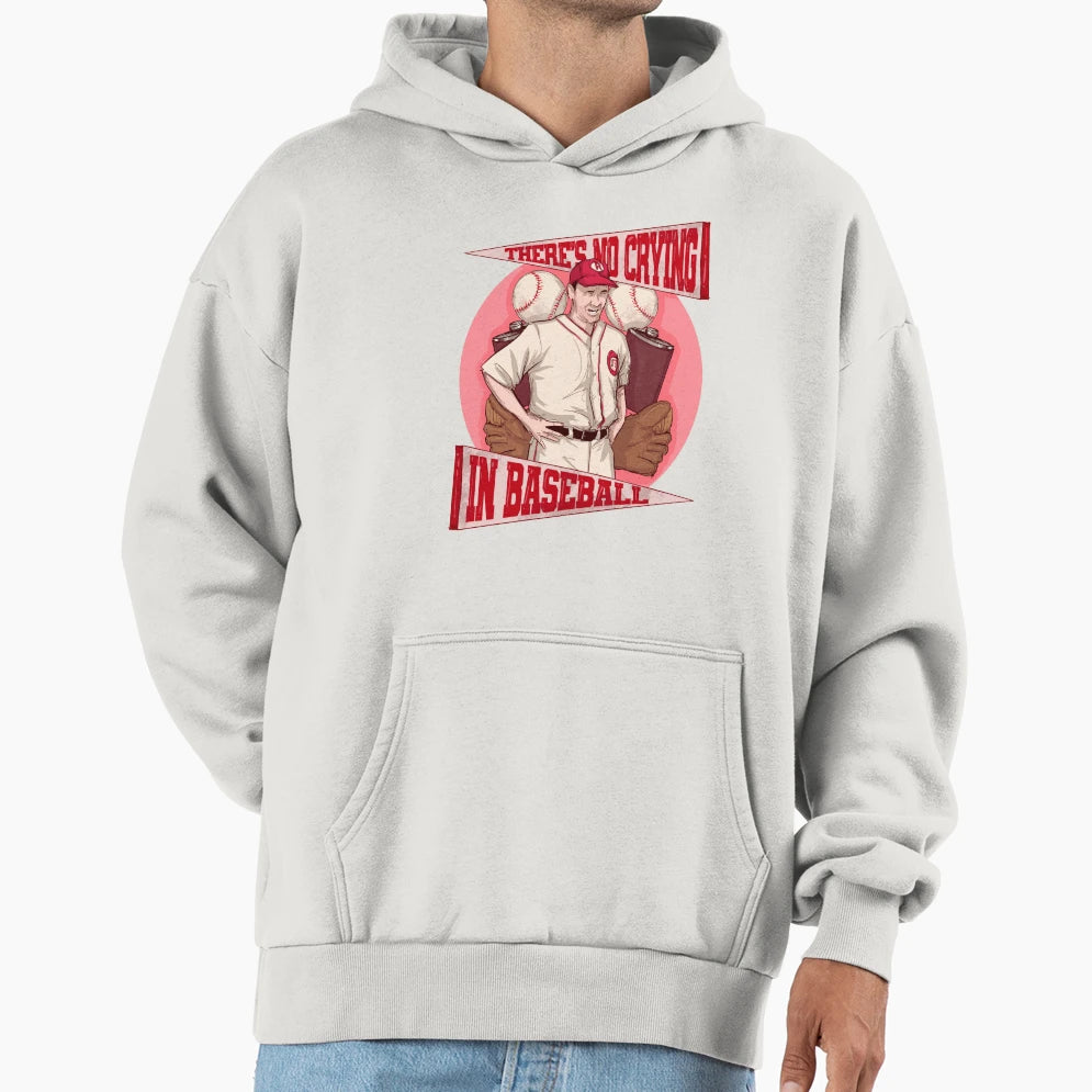 Tear Free Baseball Hoodie - Streetwear Style Unisex - T-Shirt, Sweatshirt, Hoodie