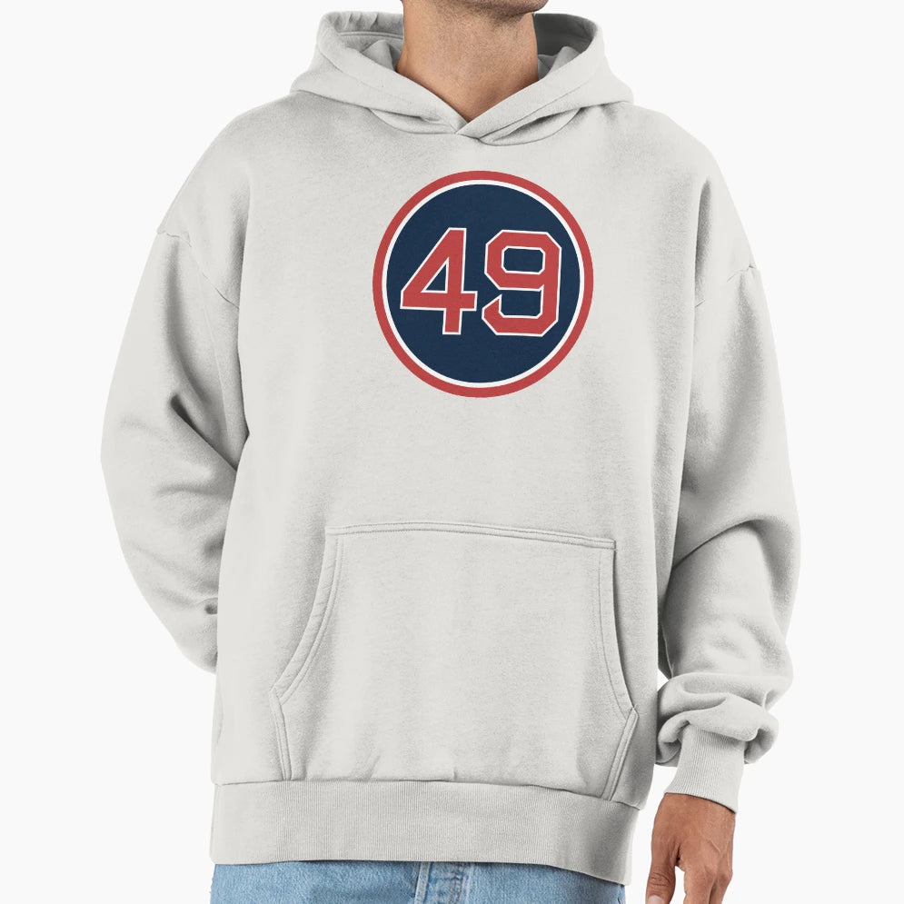 Tim Wakefield 49 Jersey Number Hoodie - Aesthetic Graphic Unisex - T-Shirt, Sweatshirt, Hoodie
