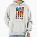 New York Icons Travel Hoodie - Graphic Print for Adults - T-Shirt, Sweatshirt, Hoodie
