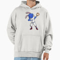 Dabbing Bunny Easter Day Baseball Hoodie - Novelty Apparel Men Women - T-Shirt, Sweatshirt, Hoodie