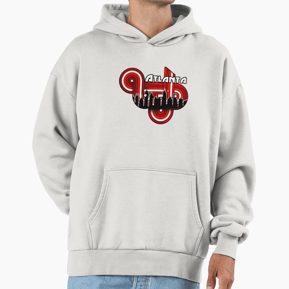 Atlanta Sunset Hoodie - Custom Art Print Unisex - T-Shirt, Sweatshirt, Hoodie