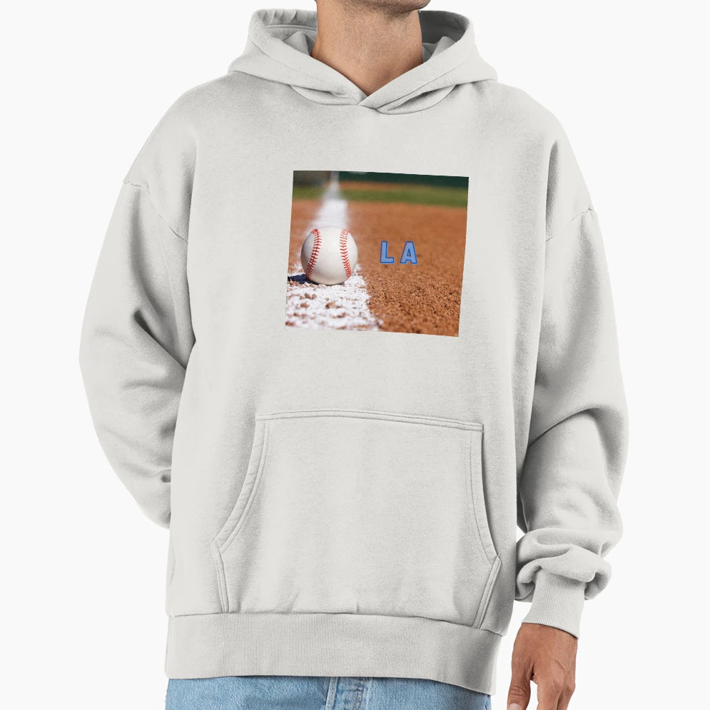 La Baseball Case Hoodie - Streetwear Style Unisex - T-Shirt, Sweatshirt, Hoodie