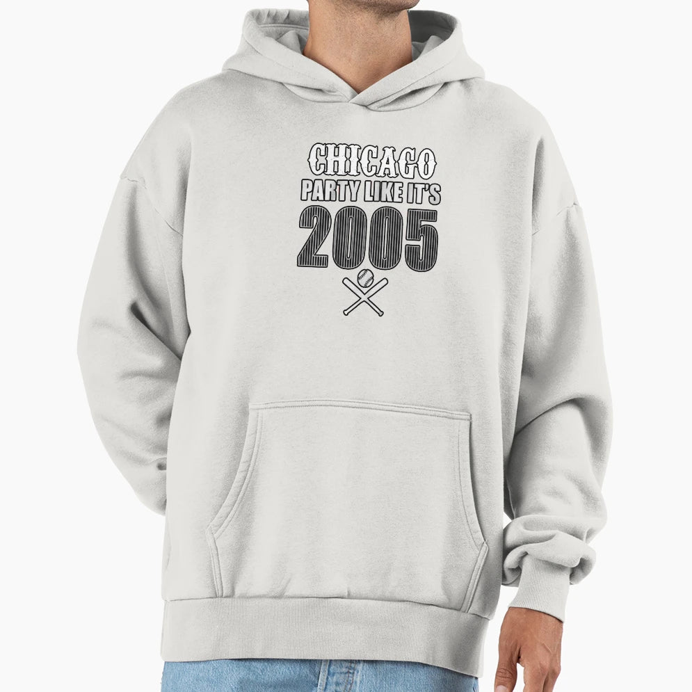 Chicago Go Crazy Like Its 2005 And T-Shirt - Minimalist Print Men Women - T-Shirt, Sweatshirt, Hoodie