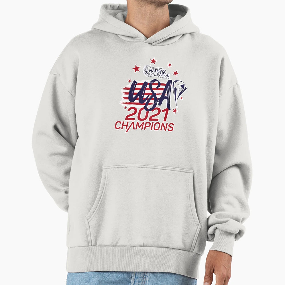 Usa 2021 Champions Hoodie - Aesthetic Graphic Men Women - T-Shirt, Sweatshirt, Hoodie