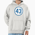 Raul Mondesi 43 Jersey Number Hoodie - Casual Everyday Wear Men Women - T-Shirt, Sweatshirt, Hoodie