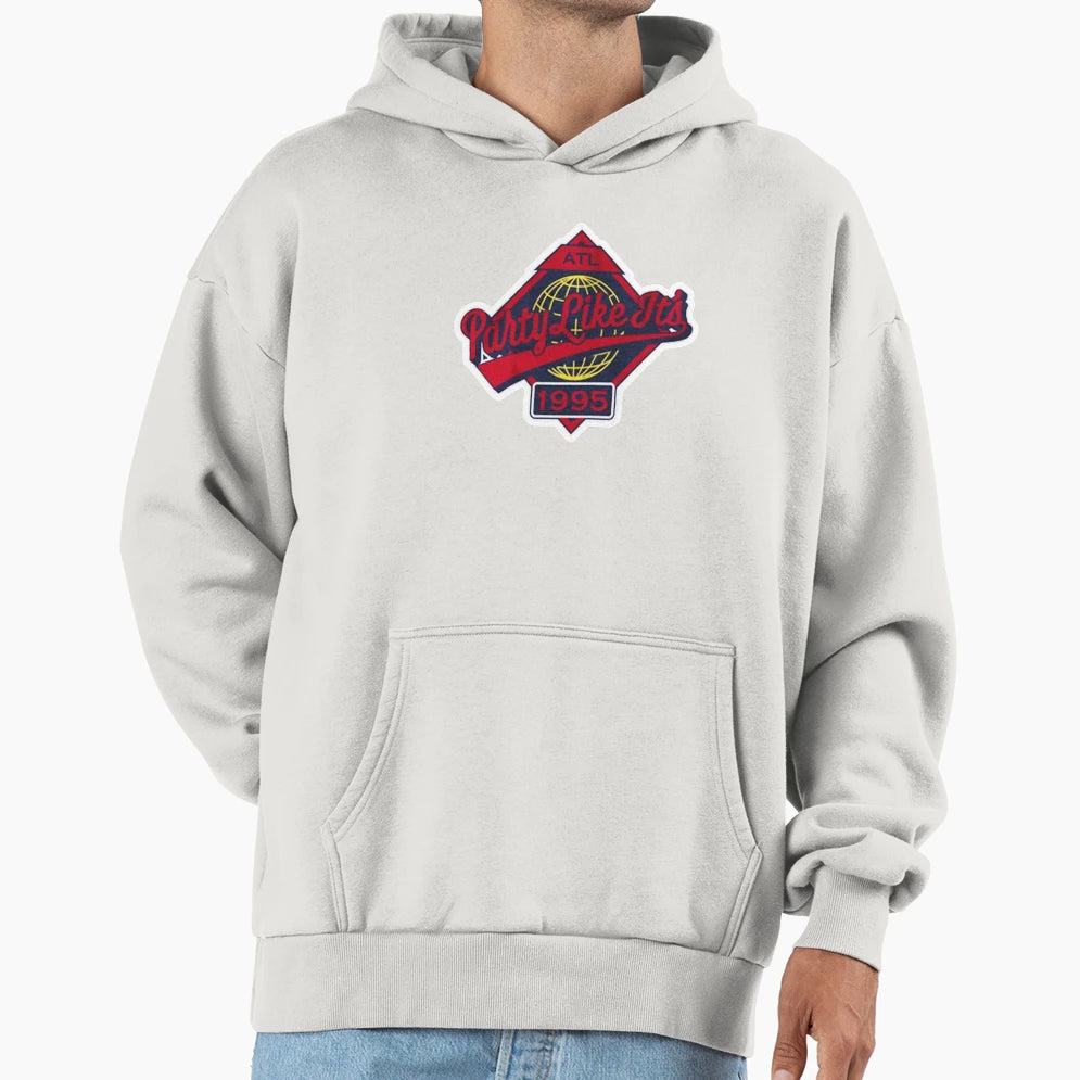 Atlanta Baseball Play Like Its 1995 T-Shirt - Fun Novelty Design Men Women - T-Shirt, Sweatshirt, Hoodie