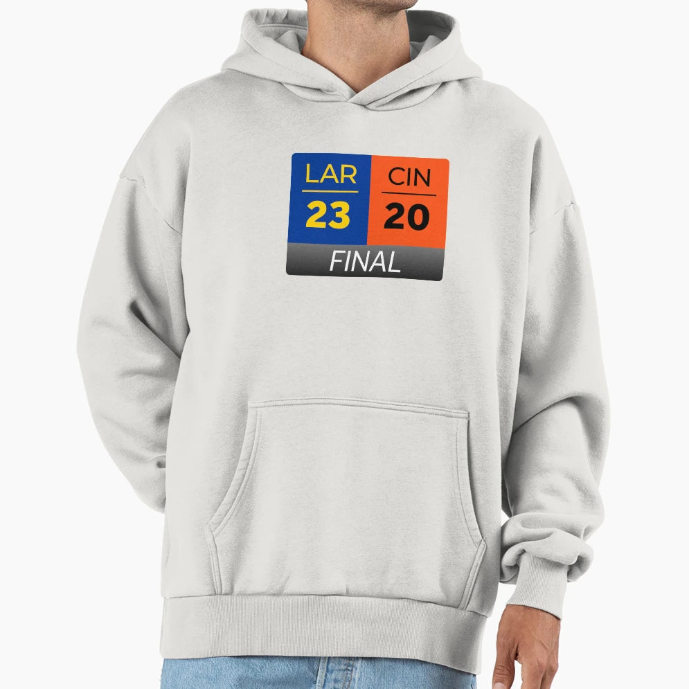 Lar 23 Cin 20 Hoodie - Minimalist Print for Adults - T-Shirt, Sweatshirt, Hoodie