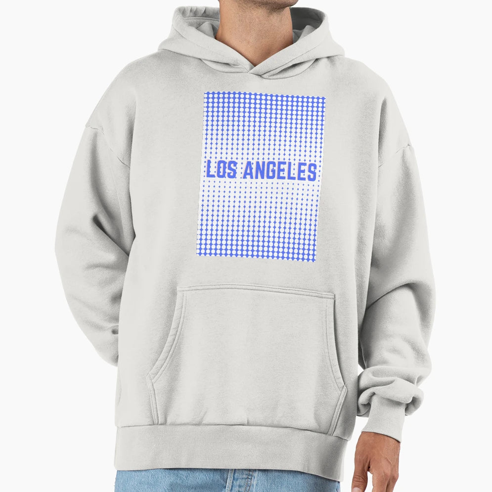 Los Angeles Dots 3 Hoodie - Casual Everyday Wear Men Women - T-Shirt, Sweatshirt, Hoodie
