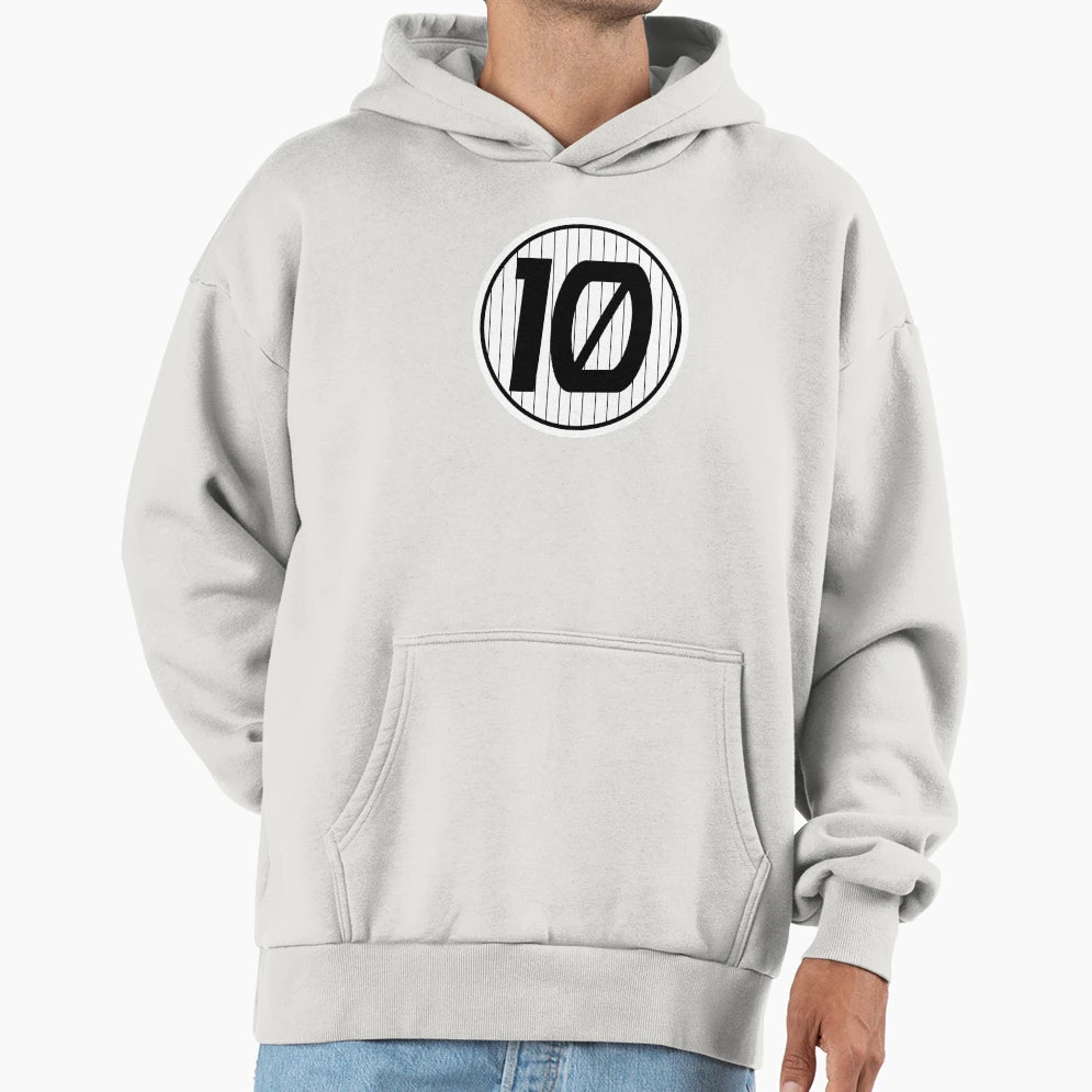 Number 10 Hoodie - Aesthetic Graphic for Adults - T-Shirt, Sweatshirt, Hoodie