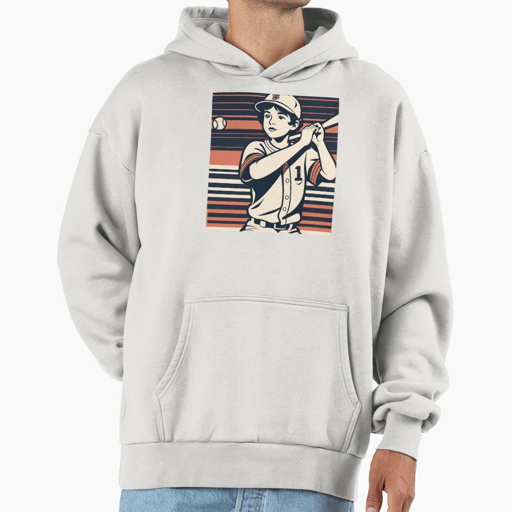 Relive Magic Baseball Digital Art Hoodie - Custom Art Print for Adults - T-Shirt, Sweatshirt, Hoodie