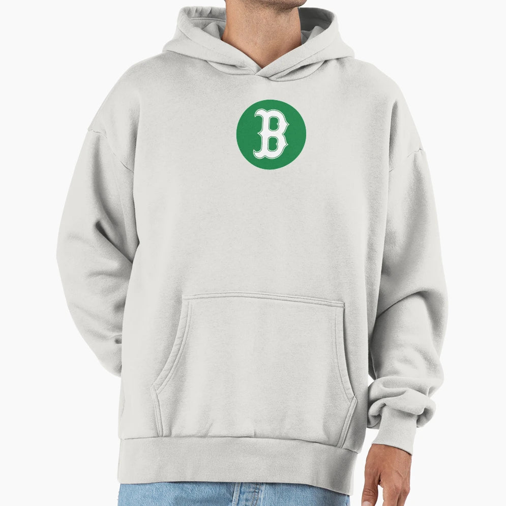 Boston Green Circle Hoodie - Fun Novelty Design Unisex - T-Shirt, Sweatshirt, Hoodie